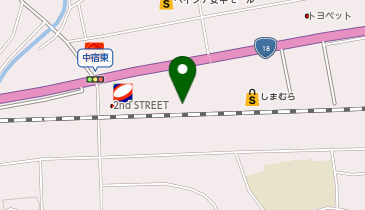 auショップ安中の地図画像