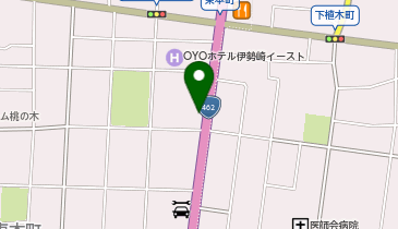auショップ伊勢崎の地図画像