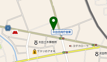 ドコモショップ太田店の地図画像