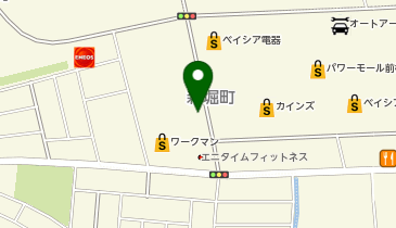 ソフトバンク前橋みなみモールの地図画像