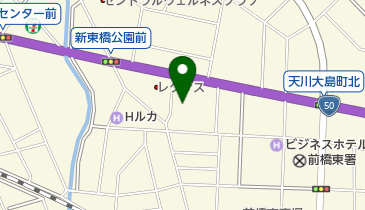 群馬トヨペット前橋天川大島店の地図画像