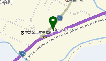 ネッツトヨタ群馬中之条店の地図画像