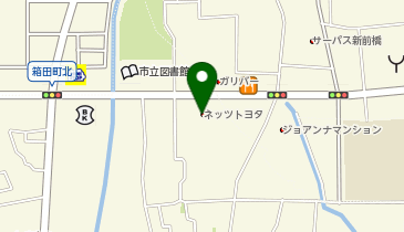 ネッツトヨタGTGぐんまはこだ店の地図画像