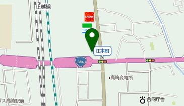 ネッツトヨタGTGぐんまえぎ店の地図画像