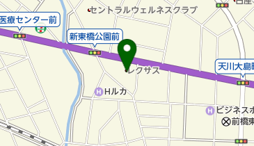 レクサス前橋の地図画像