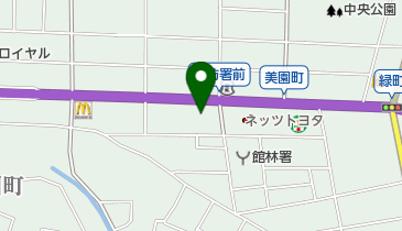 日産プリンス群馬館林店の地図画像