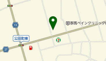 日産プリンス群馬前橋店の地図画像