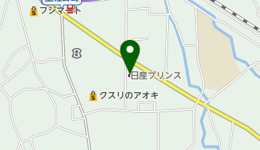 日産プリンス群馬南高崎店の地図画像