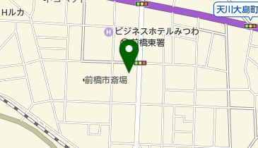 日産サティオ群馬前橋東店の地図画像