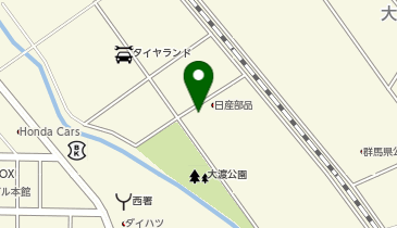 日産部品群馬販売本社営業所の地図画像