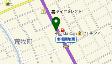 Honda Cars上毛荒牧店の地図画像