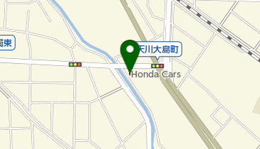 Honda Cars上毛天川大島中央店の地図画像