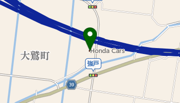 Honda Cars上毛強戸店の地図画像