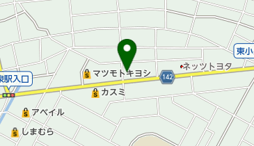 Honda Cars大泉大泉店の地図画像