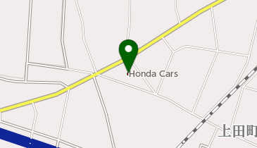 Honda Cars伊勢崎上田店の地図画像
