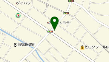 Honda Cars群馬東部バイパス店の地図画像