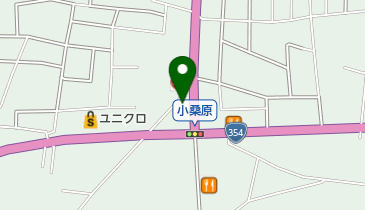 群馬三菱自動車販売館林店の地図画像