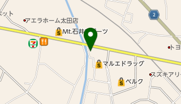 東毛三菱自動車販売太田店の地図画像