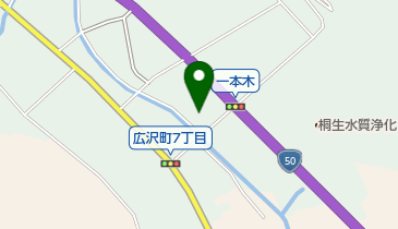 北関東ふそう桐生サービスセンターの地図画像