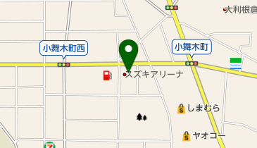 マツダオートザム太田の地図画像