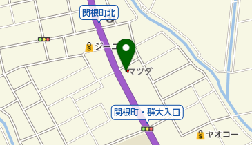 関東マツダ前橋北店の地図画像