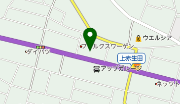 富士スバル館林店の地図画像