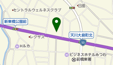 富士スバル前橋50号店の地図画像
