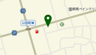 ジャガー前橋の地図画像