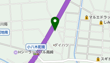フィアット高前の地図画像