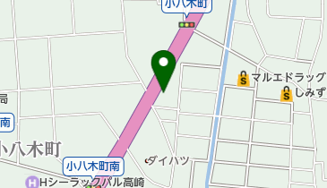 アルファロメオ高前の地図画像