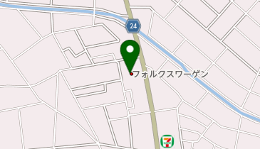 フォルクスワーゲン伊勢崎の地図画像