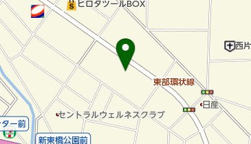 トヨタカローラ群馬前橋西片貝店の地図画像