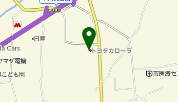 トヨタカローラ高崎富岡七日市店の地図画像