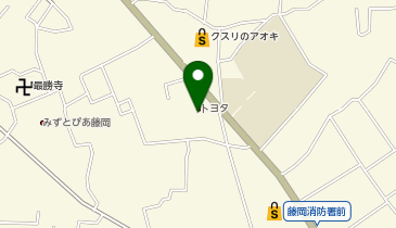 群馬トヨタ自動車藤岡みやもと店の地図画像