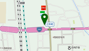 ネッツトヨタGTGぐんまえぎ店の地図画像