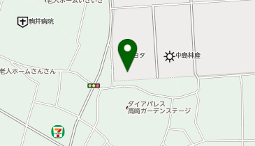群馬トヨタ自動車U-Park高崎島野店の地図画像