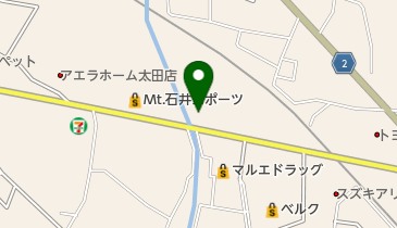 日産プリンス群馬カーステージ太田の地図画像