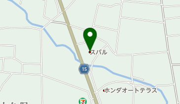 富士スバルカースポット前橋・吉岡の地図画像