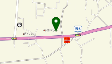 富士スバル富岡店の地図画像