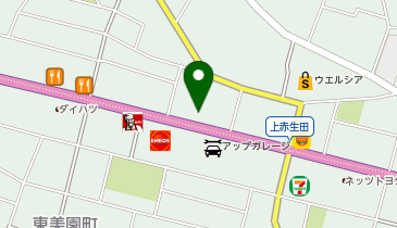 富士スバル館林店の地図画像