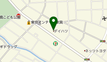 群馬ダイハツ自動車前橋東店の地図画像