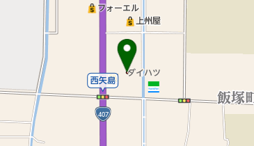 群馬ダイハツ自動車太田店の地図画像