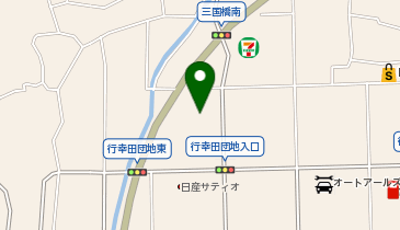 群馬ダイハツ自動車渋川店の地図画像