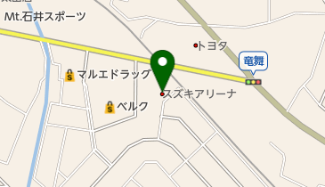 トヨナガスズキアリーナトヨナガ太田の地図画像
