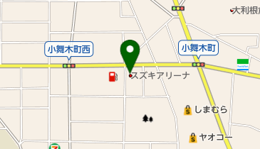 スズキアリーナ太田中央の地図画像