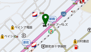 オートアールズ吾妻バイパス店の地図画像