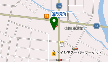 オートアールズ伊勢崎バイパス店の地図画像