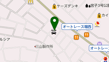 オートアールズ伊勢崎宮子バイパス店の地図画像