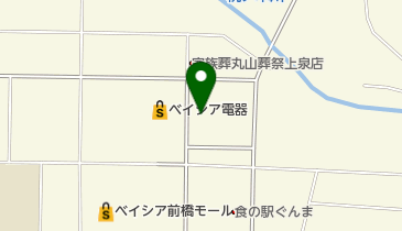 オートアールズ前橋モール店の地図画像