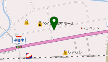 オートアールズ安中バイパス店の地図画像